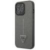 Guess GUHCP13XPSATLG iPhone 13 Pro Max 6,7 srebrny/silver hardcase SaffianoTriangle Logo